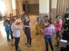 “Warsztaty muzyki regionalnej – nauka gry na skrzypcach”.