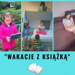 Konkurs czytelniczy Wakacje z książką: Dzieci czytające książki
