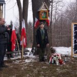 Uroczystość poświęcenia Kapliczki pamięci Żołnierzy Niezłomnych - warta harcerzy