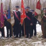 Uroczystość poświęcenia Kapliczki pamięci Żołnierzy Niezłomnych - Poczty Sztandarowe