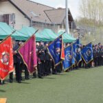 Gminne obchody 231 rocznicy uchwalenia Konstytucji 3 Maja oraz Dnia Strażaka - poczty sztandarowe OSP gminy Budzów