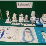 Prace konkursowe uczestników Feri zimowych w Bibliotece Publicznej w Baczynie