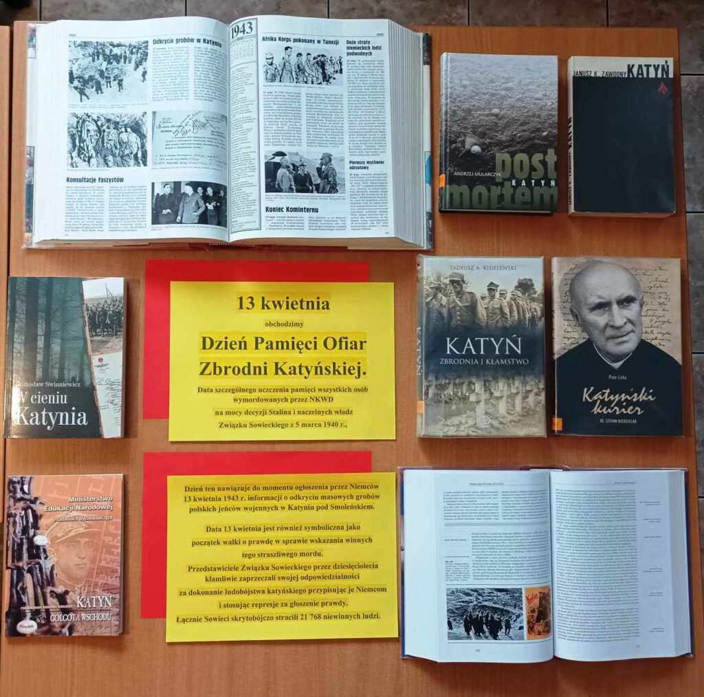13 kwietnia - Dzień pamięci ofiar zbrodni Katyńskiej