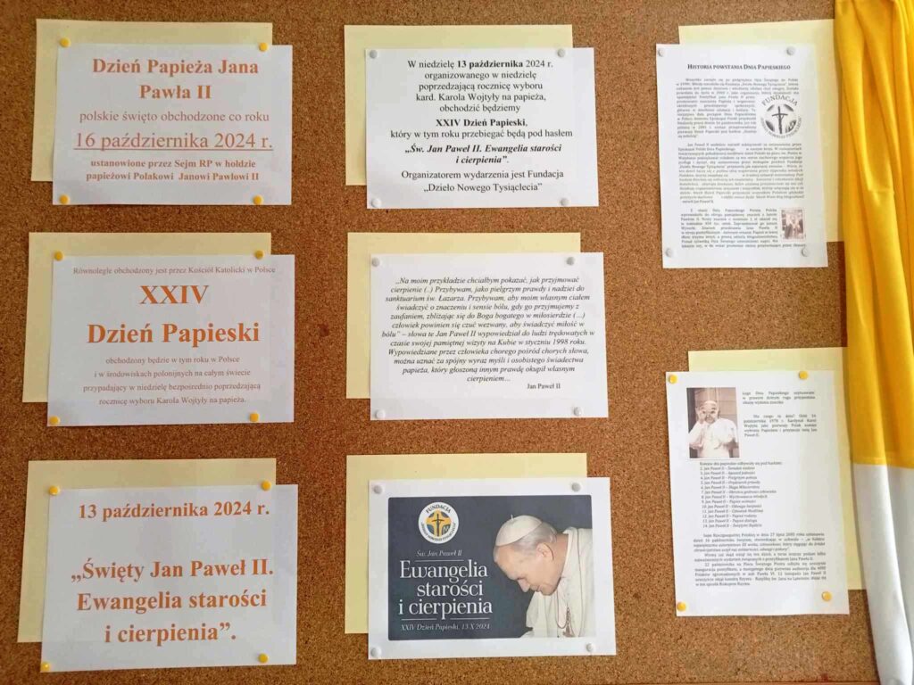 16 PAŹDZIERNIKA – DZIEŃ PAPIEŻA JANA PAWŁA II