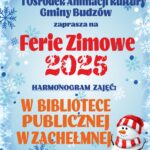 FERIE ZIMOWE 2025 W BIBLIOTECE PUBLICZNEJ W ZACHEŁMNEJ