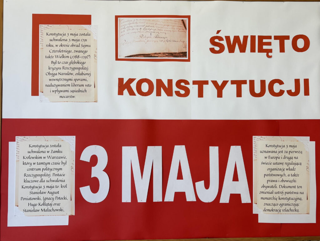 ŚWIĘTO UCHWALENIA KONSTYTUCJI 3 MAJA