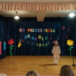 Występ uczestniczki konkursu