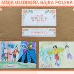 KONKURS PLASTYCZNY MOJA ULUBIONA BAJKA POLSKA W BIBLIOTECE PUBLICZNEJ W BIEŃKÓWCE