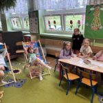 CAŁA POLSKA CZYTA DZIECIOM - AKCJA CZYTELNICZA BIBLIOTEKI PUBLICZNEJ W BACZYNIE DLA PRZEDSZKOLAKÓW Z ZSP W BACZYNIE