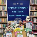 Całoroczny Konkurs Czytelniczy Najaktywniejszy Czytelnik Roku Szkolnego 2024/2025 w Gminnej Bibliotece Publicznej w Budzowie