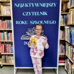 Całoroczny Konkurs Czytelniczy Najaktywniejszy Czytelnik Roku Szkolnego 2024/2025 w Gminnej Bibliotece Publicznej w Budzowie