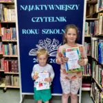 Całoroczny Konkurs Czytelniczy Najaktywniejszy Czytelnik Roku Szkolnego 2024/2025 w Gminnej Bibliotece Publicznej w Budzowie