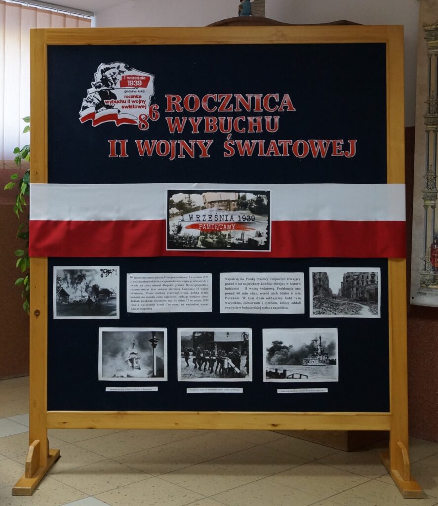 ZAPRASZAMY NA WYSTAWY W NASZYCH BIBLIOTEKACH 1 WRZEŚNIA – 86 ROCZNICA WYBUCHU II WOJNY ŚWIATOWEJ