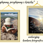 WAKACYJNY KONKURS FOTOGRAFICZNY PRZYŁAPANA, PRZYŁAPANY Z KSIĄŻKĄ W BIBLIOTECE PUBLICZNEJ W BIEŃKÓWCE