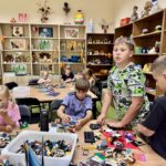 Czytaj i buduj, warsztaty kreatywne Lego w Gminnej Bibliotece Publicznej