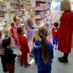 W królestwie bajek - wizyta przedszkolaków w Gminnej Bibliotece Publicznej w Budzowie