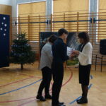 Wręczenie podziękowań