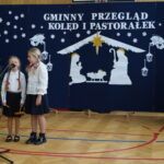 Występ uczestników Gminnego Przeglądu Kolęd i Pastorałek