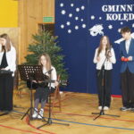 Występ uczestników Gminnego Przeglądu Kolęd i Pastorałek