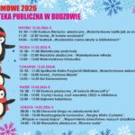 FERIE ZIMOWE 2026 W BIBLIOTECE PUBLICZNEJ W BUDZOWIE