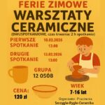 Warsztaty ceramiczne podczas Ferii Zimowych w Budzowie