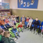 Lekcja biblioteczna w Gminnej Bibliotece Publicznej w Budzowie