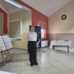 Uczestnicy konkursu podczas recytacji