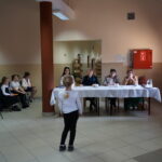 Uczestnicy podczas recytacji