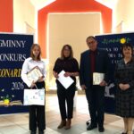 Konkurs Leonardo 2026 - laureatka konkursu wraz z Organizatorami i Przewodniczącą Komisji