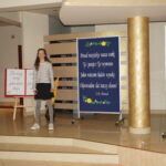 Występ uczestnika konkursu - recytacja