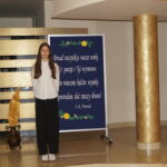 Występ uczestnika konkursu - recytacja