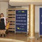 Występ uczestnika konkursu - recytacja