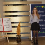 Występ uczestnika konkursu - recytacja