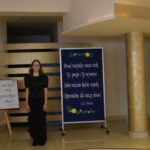 Występ uczestnika konkursu - recytacja