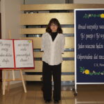 Występ uczestnika konkursu - recytacja