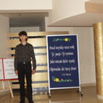 Występ uczestnika konkursu - recytacja