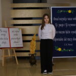 Występ uczestnika konkursu - recytacja