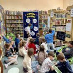 LEKCJA BIBLIOTECZNA DLA PRZEDSZKOLAKÓW DROGA KSIĄZKI – OD AUTORA DO CZYRTELNIKA