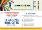 XXIII OGÓLNOPOLSKI TYDZIEŃ BIBLIOTEK: ZAPRASZAMY DO UDZIAŁU W KONKURSACH I SPOTKANIACH CZYTELNICZYCH PRZYGOTOWANYCH PRZEZ BIBLIOTEKI PUBLICZNE GMINY BUDZÓW