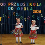 Występ artystyczny podczas konkursu Od przedszkola do Opola