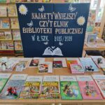 Konkurs Czytelniczy Najaktywniejszy Czytelnik Roku Szkolnego 2025/2026 w Bibliotece Publicznej w Bieńkówce