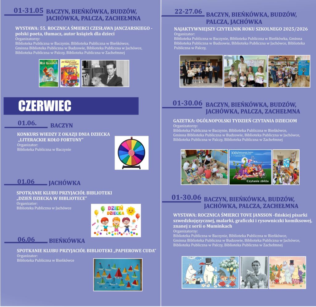 Kalendarz Imprez w Gminie Budzów 2026 str. 18