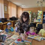 Spotkanie czytelnicze w ramach akcji Cała Polska Czyta Dzieciom w Bibliotece Publicznej w Bieńkówce