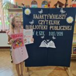 Konkurs Czytelniczy Najaktywniejszy Czytelnik Roku Szkolnego 2025/2026 w Bibliotece Publicznej w Bieńkówce