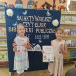 Konkurs Czytelniczy Najaktywniejszy Czytelnik Roku Szkolnego 2025/2026 w Bibliotece Publicznej w Bieńkówce