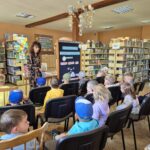 Spotkanie czytelnicze w ramach akcji Cała Polska Czyta Dzieciom w Bibliotece Publicznej w Bieńkówce