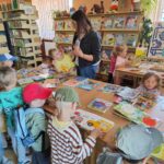 Spotkanie czytelnicze w ramach akcji Cała Polska Czyta Dzieciom w Bibliotece Publicznej w Bieńkówce