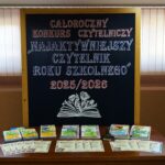 Całoroczny Konkurs Czytelniczy - Najaktywniejszy Czytelnik Roku Szkolnego 2025/26