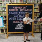 Całoroczny Konkurs Czytelniczy - Najaktywniejszy Czytelnik Roku Szkolnego 2025/26- wręczenie nagród laureatom