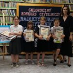 Całoroczny Konkurs Czytelniczy - Najaktywniejszy Czytelnik Roku Szkolnego 2025/26 - laureaci konkursu